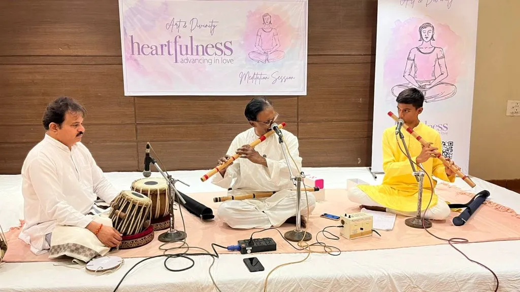 Dhyana Dharana-Flute Playing by Heartfulness