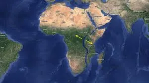 Africa will be divided into two parts in future