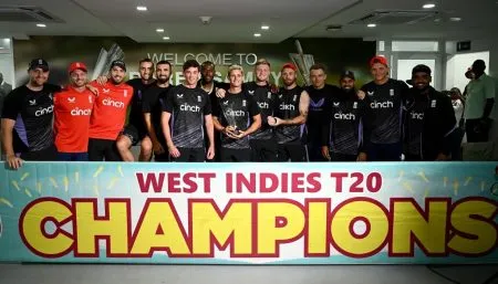 England T20 series winners
