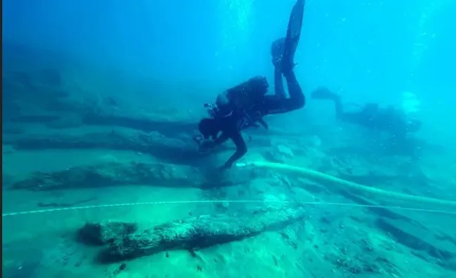 The remains of the ship will be recovered from the sea