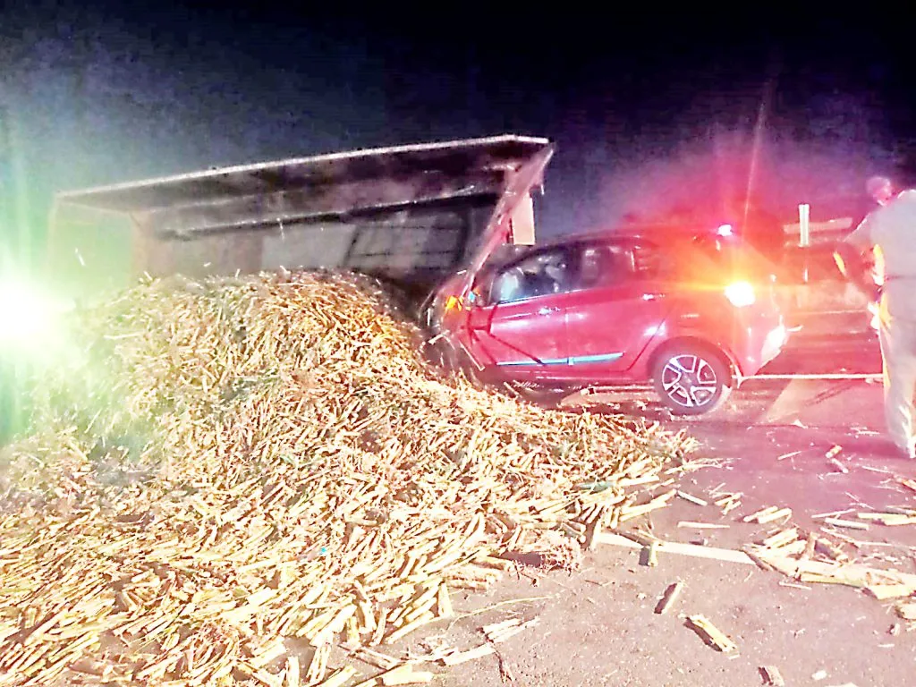 Two seriously injured in accident near Halganj