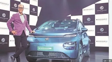 JSW MG's entry into the electric market