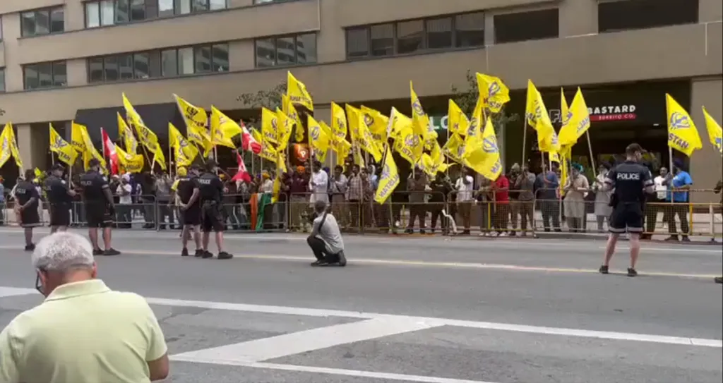 Pro-Khalistan fire in New Zealand