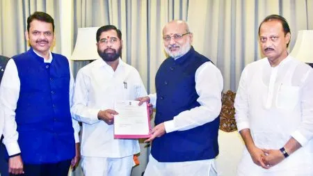 Eknath Shinde resigned from the post of Chief Minister.