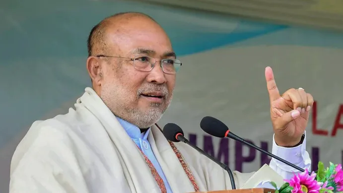 मणिपूरमध्ये ‘एनपीपी’कडून भाजप सरकारचा पाठिंबा मागे NPP withdraws support from BJP government in Manipur