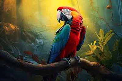 पिल्लांसोबत भेदभाव करणारी पोपटाची प्रजाती A parrot species that discriminates against chicks