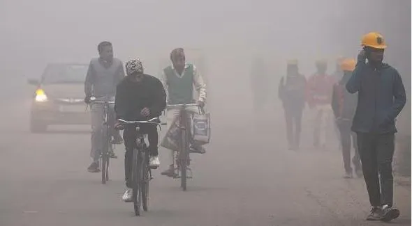 Fog-cold-snow in North India