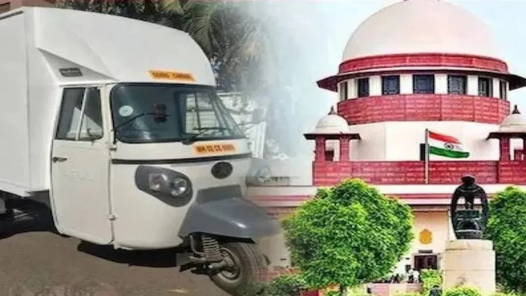 A car driving license can also drive light goods vehicles