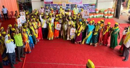 शिवाजी पाटील यांना कानडी गावाचा जाहीर पाठिंबा Public support of Kandi village to Shivaji Patil