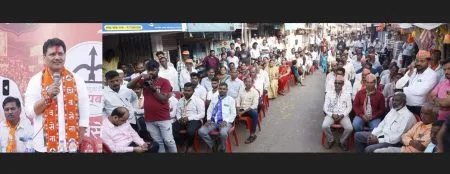 वारं फिरलंय म्हणणाऱ्यांच्या पायाखालची वाळू सरकली The sand beneath the feet of those who said the wind has changed has shifted.