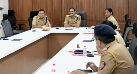 कोल्हापुरात महाराष्ट्र-कर्नाटक सीमा समन्वय बैठक Maharashtra-Karnataka border coordination meeting in Kolhapur