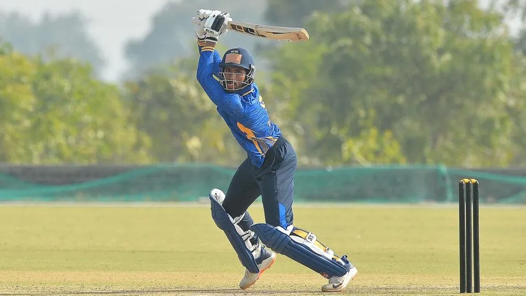 तिलक वर्माचे सलग तिसरे शतक Tilak Verma's third consecutive century