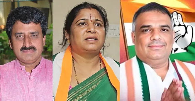 कर्नाटकात काँग्रेसचा क्लिन स्वीप