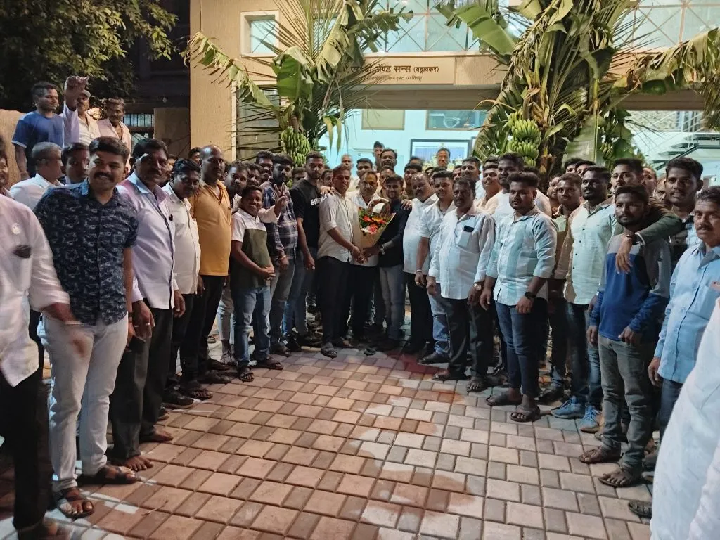 जयसिंगपुरातील वडार समाजाचा आमदार डॉ. राजेंद्र पाटील यड्रावकर यांना जाहीर पाठिंबा
