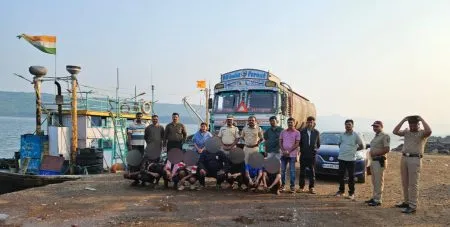 Diesel smuggling seized on Anjanvel beach