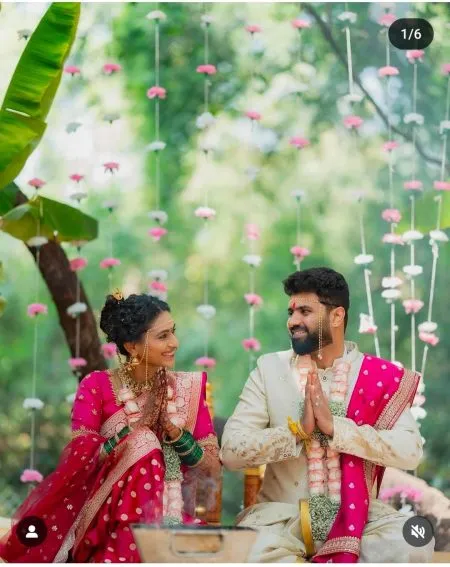 Actress Reshma Shinde tied the knot