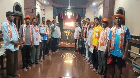 चौके गावात आ . वैभव नाईकांच्या प्रचाराचा शुभारंभ