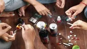 Youth addicted to drugs