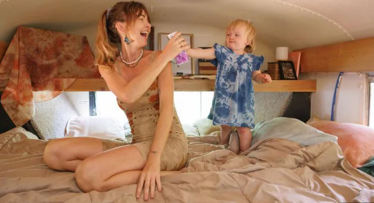 A model who leaves the world of glamor and wanders into the jungle