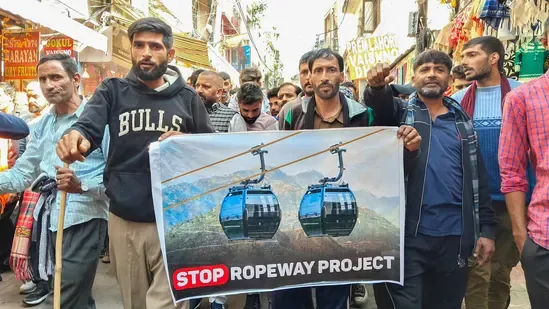 Vaishno Devi ropeway project continues to be a controversy