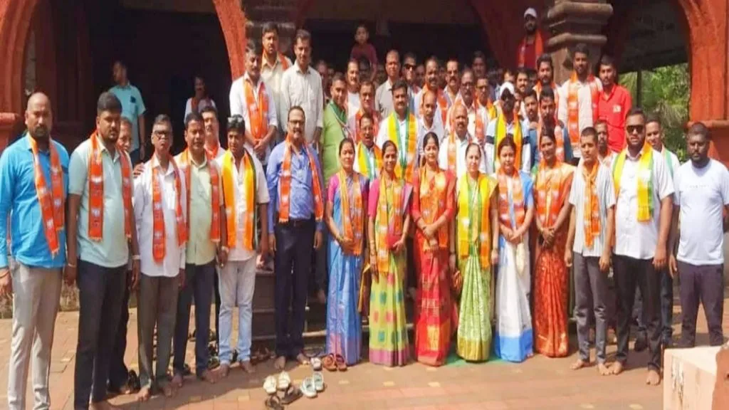 महायुतीचे उमेदवार आ .नितेश राणेंच्या प्रचाराचा तळेरेतून शुभारंभ