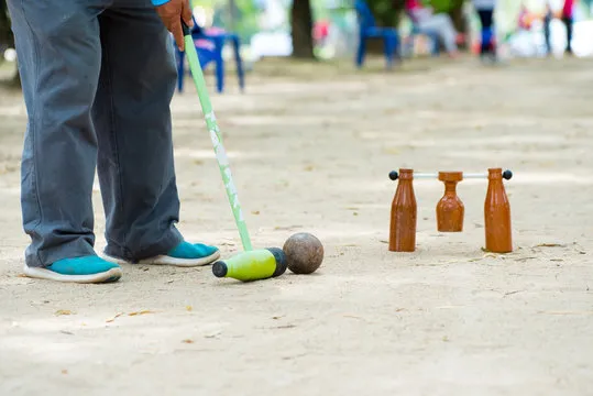खेळ जुनाच ओळख नवी ! वूडबॉल Game old identity new! Woodball