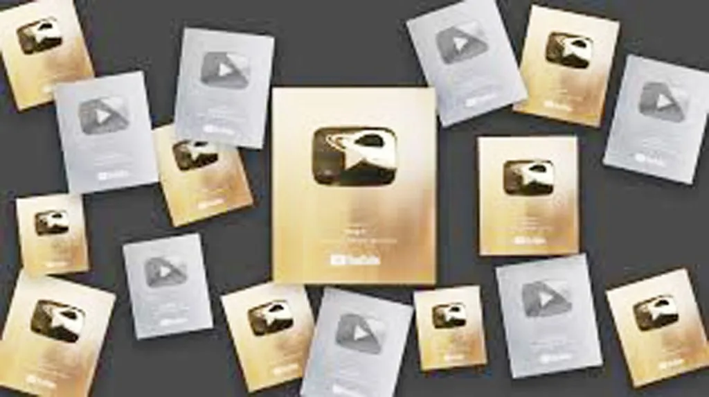 Most YouTube Diamond Buttoned Channels in America