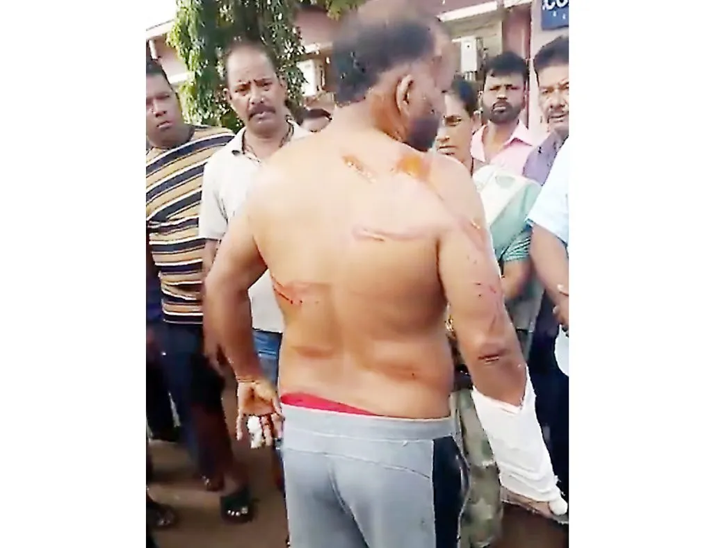 Murderous attack on Mahesh Konadkar in Mandre