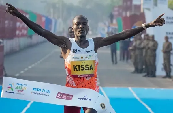 Ethiopia's Kebede, Uganda's Kisa win