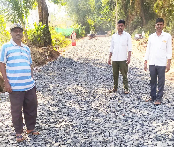 Various development works, pending road work begins at Kallehol