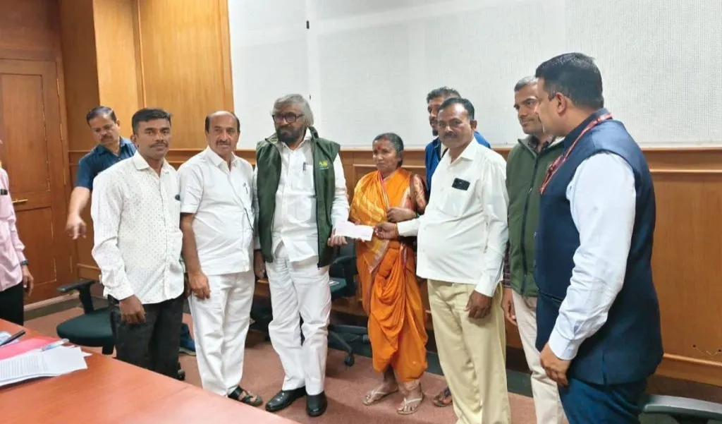 One million rupees assistance to the injured in the bear attack