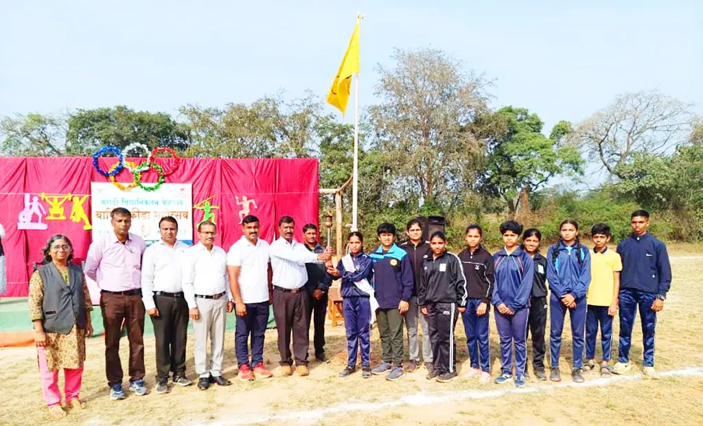 Marathi Vidyaniketan School's annual sports competition