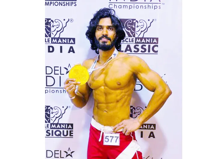 Kedar Kuchekar wins bronze in the Men's Physics competition