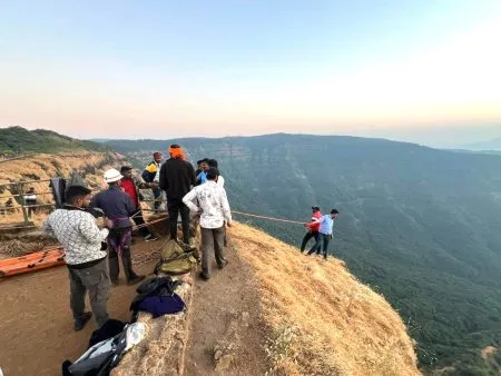 One commits suicide by jumping from Lodwick Point