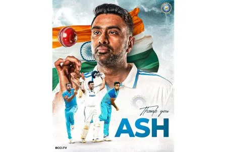 Ashwin's shocking 'carrom ball'!