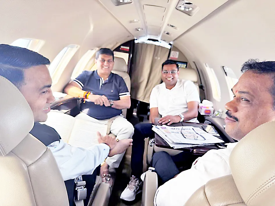 Three MLAs in Delhi with the Chief Minister