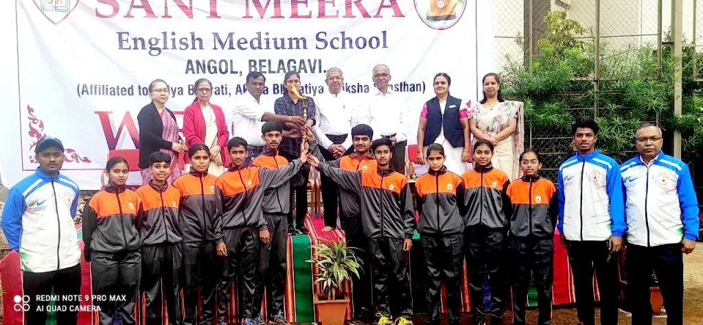 संत मीरा स्कूलच्या क्रीडा स्पर्धेला प्रारंभ Sant Mira School sports competition begins