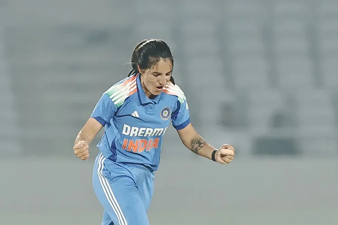 Indian women's team opens series with victory