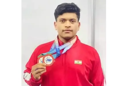 Parv Chaudhary wins 2 bronze medals