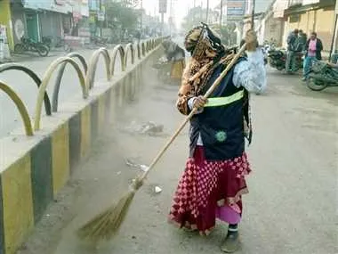 Who is eating the cream under the guise of female sanitation workers?