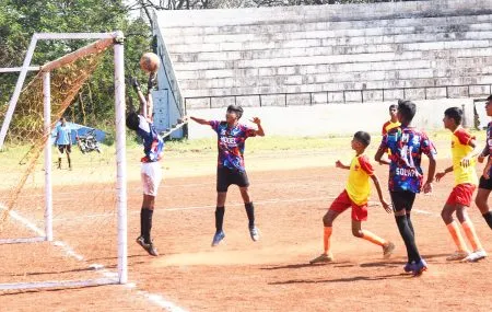बेळगाव, युनायटेड स्कूलची विजयी सलामी Belgaum, United School's victorious opening