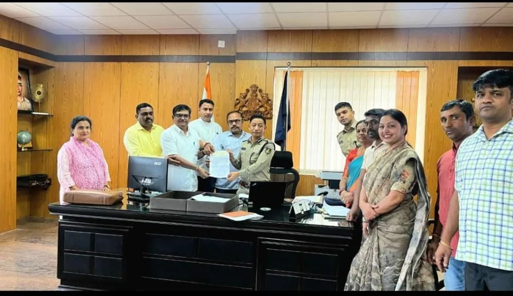 अंमली पदार्थांची विक्री करणाऱ्यांवर कारवाई करा : भाजपची मागणी Take action against narcotics sellers: BJP demands