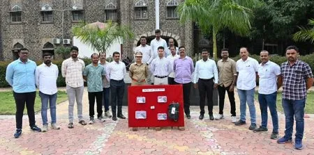 स्थानिक गुन्हे शाखेकडून पिस्टलच्या कारवाईचे शतक पूर्ण Local Crime Branch completes century of pistol operations