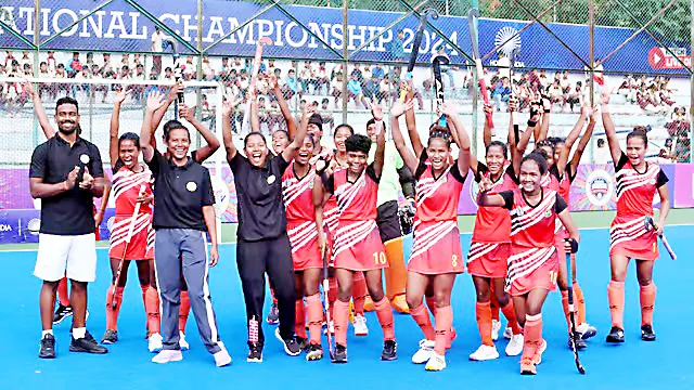 झारखंड महिला हॉकी संघ विजेता Jharkhand Women's Hockey Team Winner