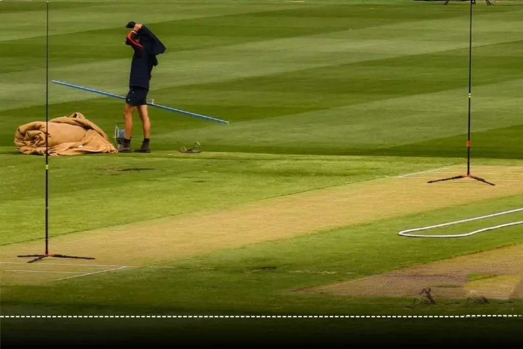 Melbourne's pitch is bouncy and fast.