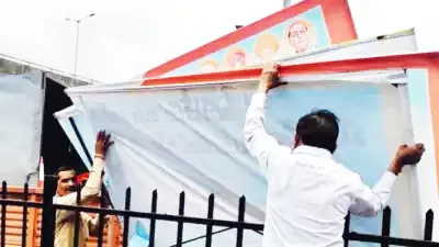 Unauthorized billboards in the city are becoming dangerous