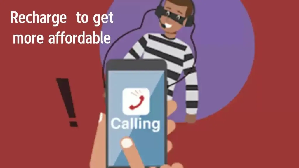 Now separate recharge for calling