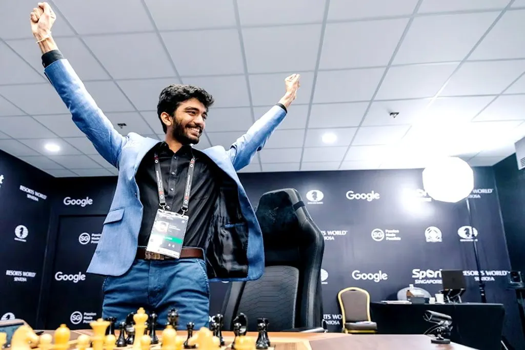 D Gukesh is the new world champion