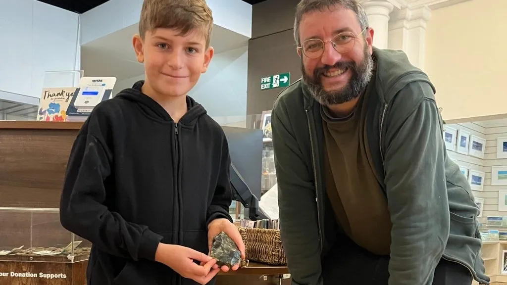 9-year-old boy receives priceless item
