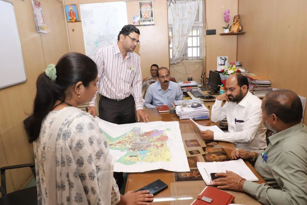 MLA Amal Mahadik in action mode